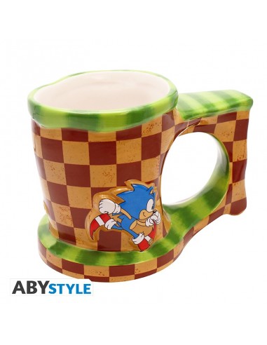 Taza 3D Sonic The Hedgehog Run Abystyle