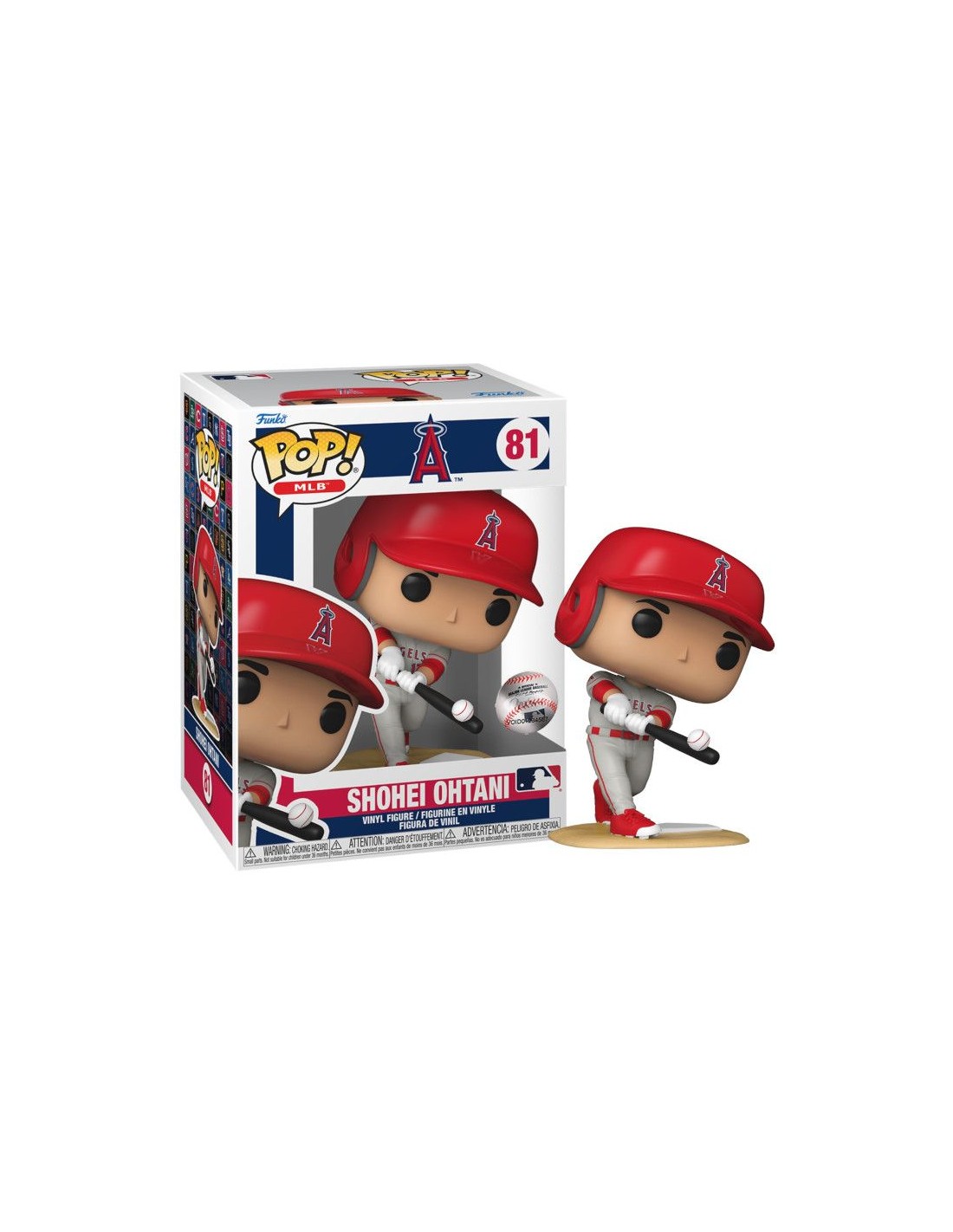 Funko POP! MLB: Shohei Ohtani (Angels – Versione Alternativa) – Figura In Vinile Da Collezione 9,5 Cm