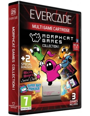 Cartucho Evercade Morphcat Games...