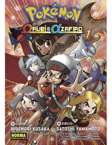 Pokémon Omega Rubi Alfa Zafiro Nº1