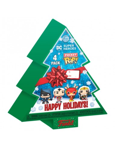 Pocket POP Arbol con 4 Figuras DC...