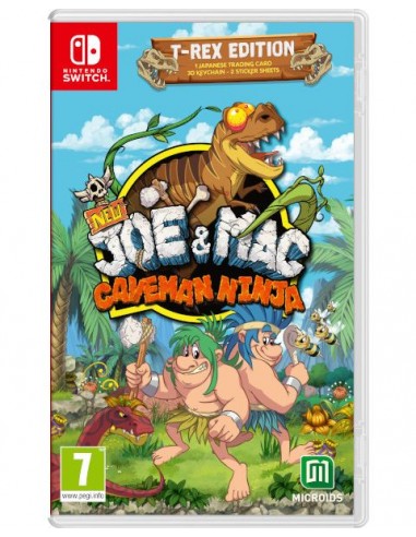 New Joe & Mac: Caveman Ninja T-Rex...
