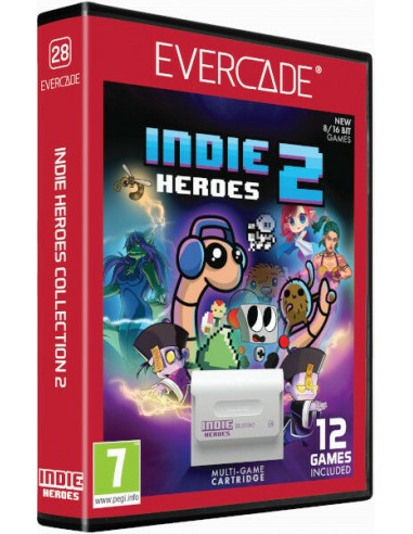 Cartucho Evercade Indie Heroes...