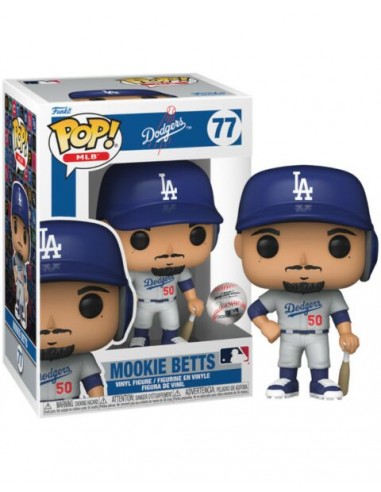 Funko POP! MLB: Dodgers - Mookie Betts (Home Uniform) 