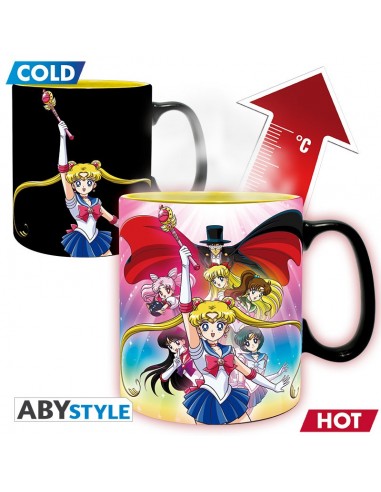 Taza Térmica Sailor Moon Group Abystyle