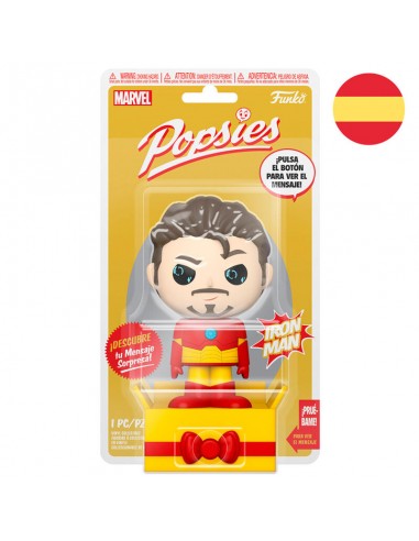 Figura Popsies Marvel Iron-Man Español