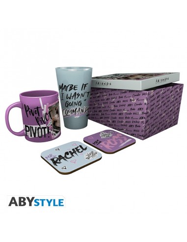 Gift Set Friends Vaso + Taza + Llavero