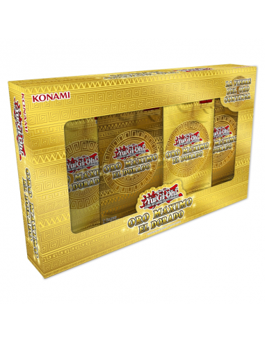 Pack Yu-Gi-Oh! Oro Máximo: El Dorado...
