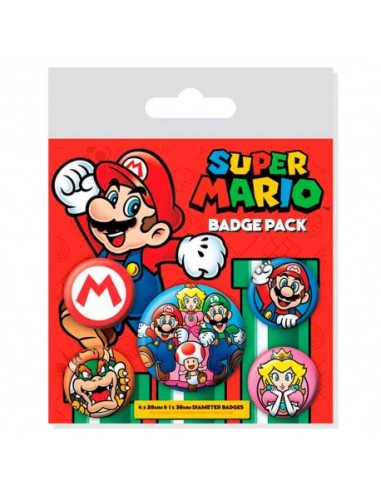 Chapas Super Mario
