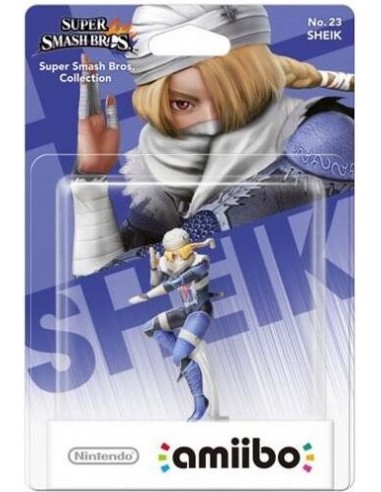 Figura Amiibo Sheik (Serie Super...