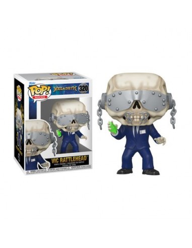 FUNKO POP! Megadeath Vic Rattlehead...