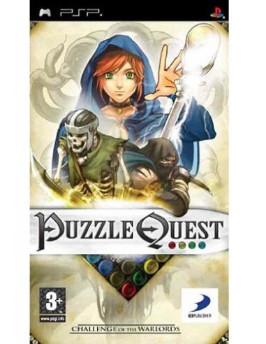 Puzzle Quest Challenge of Warlords (PSP)