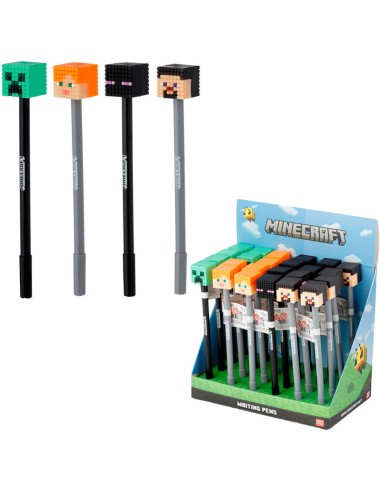 Boligrafo Minecraft (1 Unidad Modelo...