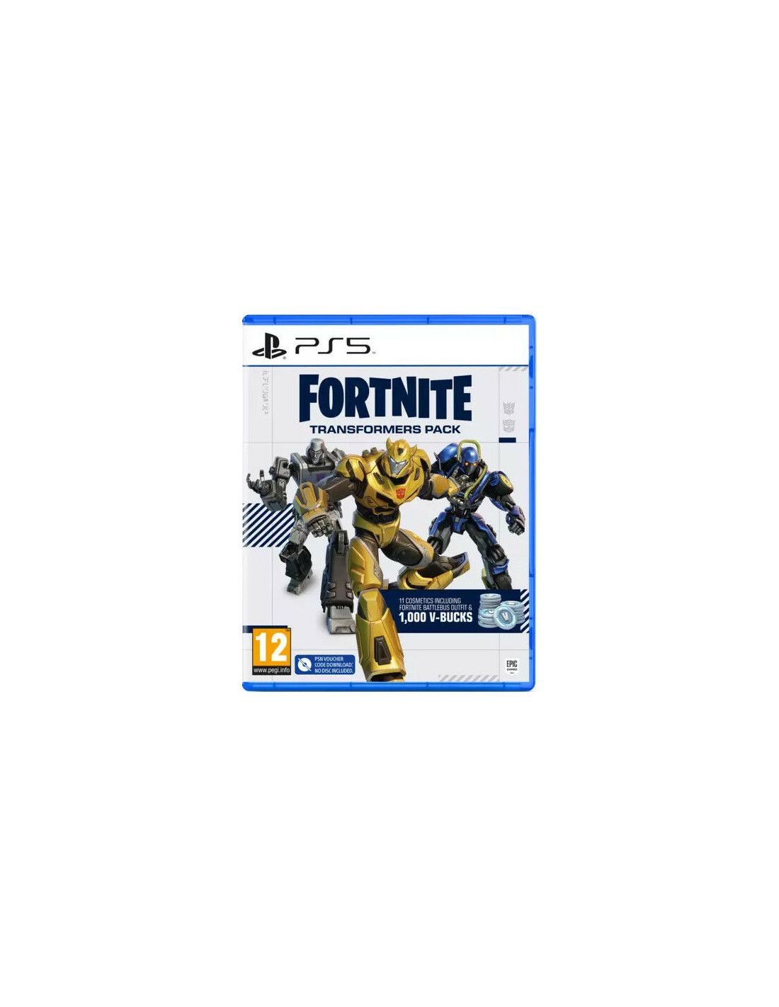 Fortnite Pack de Transformers (CIAB Codigo de Descarga) (PS5) | Tienda ...