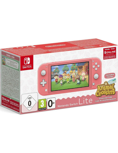 Consola Nintendo Switch Lite Coral +...