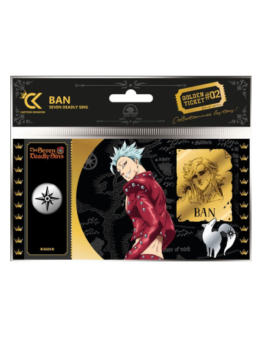 Seven Deadly Sins Golden Ticket Black...
