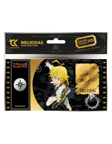 Seven Deadly Sins Golden Ticket Black...