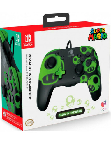 Mando Wired Super Mario Black/Green...