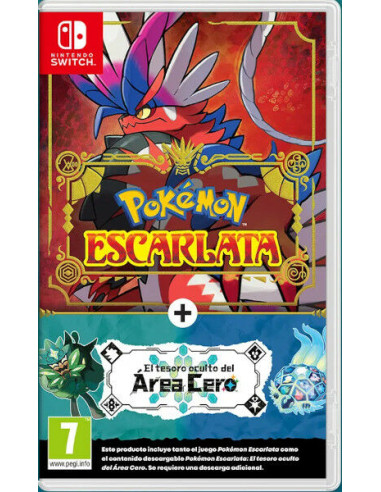 Pokémon Escarlata + El Tesoro oculto...