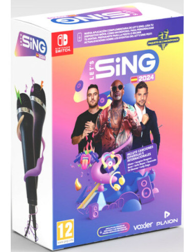 Let's Sing 2024 + 2 Micrófonos (Switch)