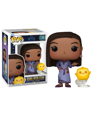 FUNKO POP! Disney WISH Asha with Star...