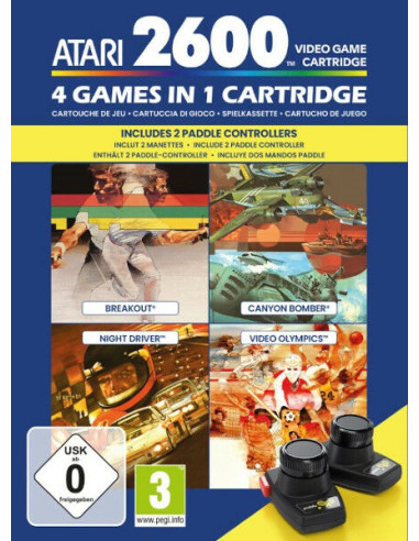 ATARI 2600 4 GAMES IN 1...