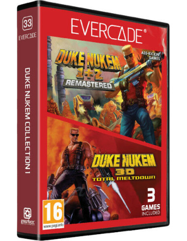Cartucho Evercade Duke Nukem...