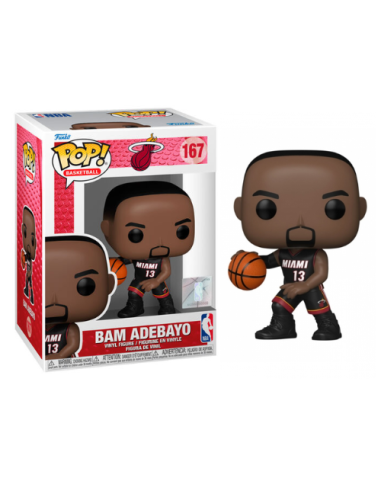 FUNKO POP! NBA Miami Heat Bam Adebayo...