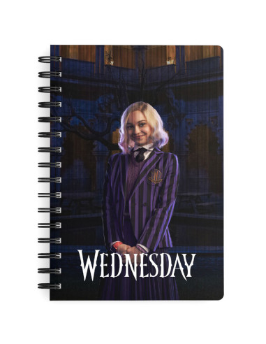 Cuaderno 3D Wednesday (Miercoles) Enid