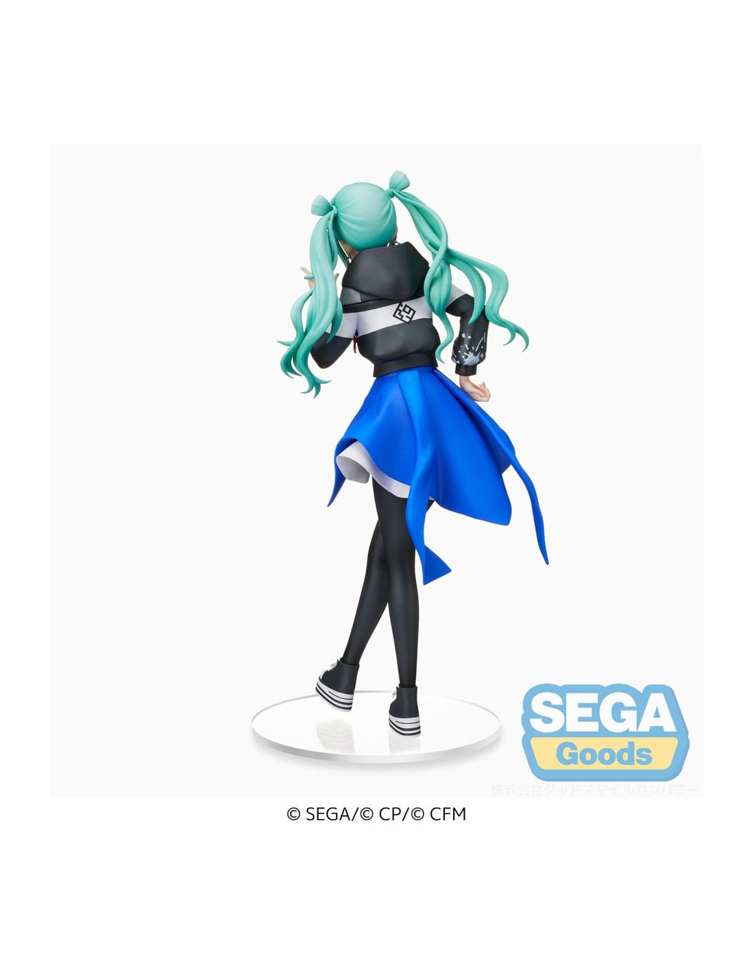 Figurine Hatsune Miku Chocolat Noir SEGA 21CM Modèle Collection Anime