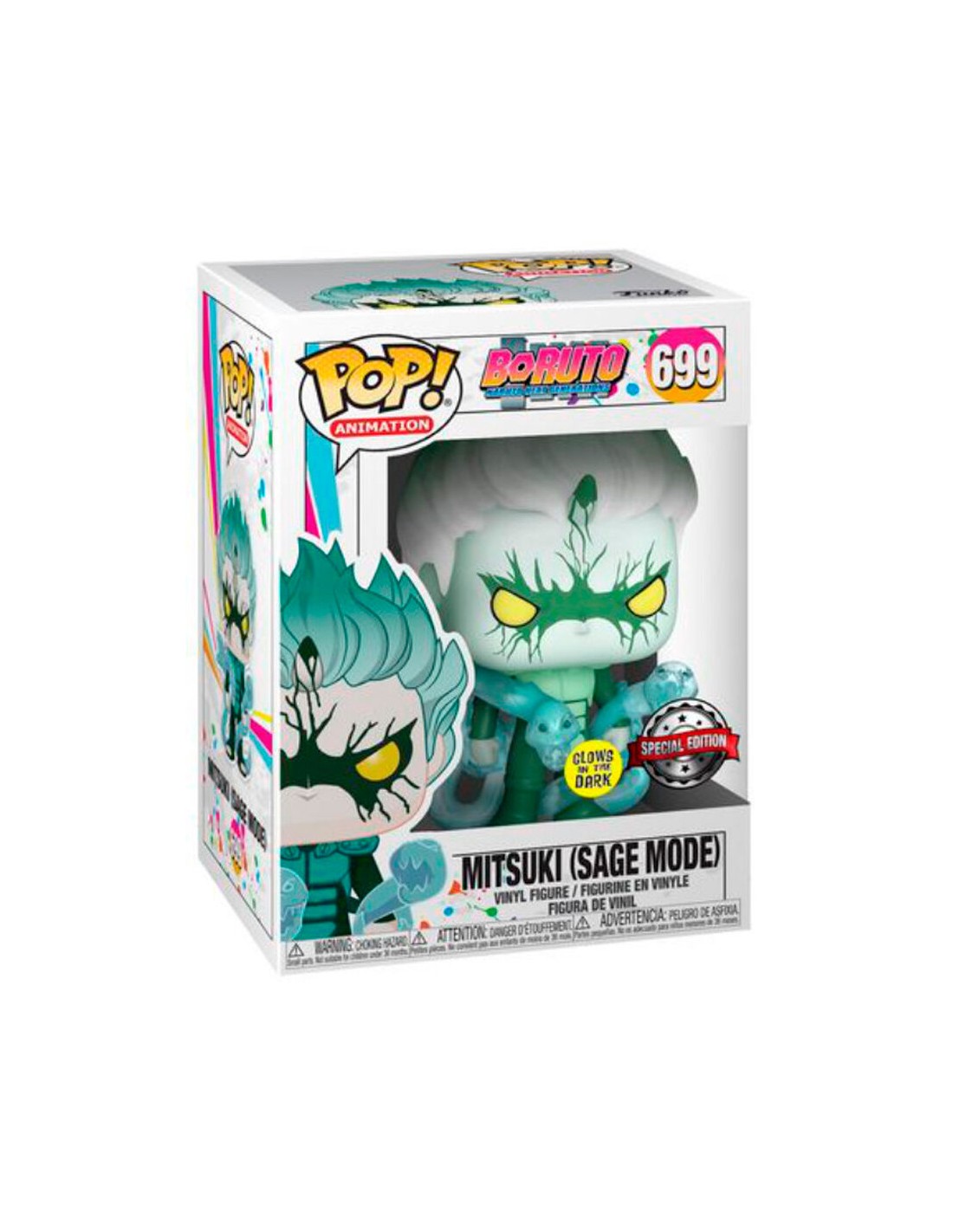 POP Boruto: Naruto The Next Generation - Cho-Cho Funko Pop! Figura 9,5 Cm In Vinile Con Custodia Protettiva