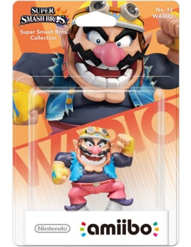 Figura Amiibo Wario (Serie Super...