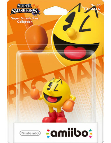 Figura Amiibo Pac-Man (Serie Super...