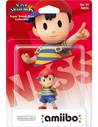 Figura Amiibo Ness (Serie Super Smash...