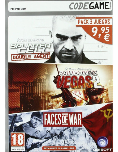 Pack 3 Juegos Splinter Cell Double...