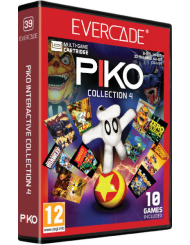Cartucho Evercade Piko Collection 4