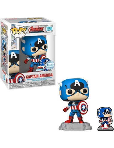 FUNKO POP! Marvel Vengadores Capitan...