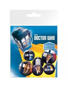 Chapas Doctor Who