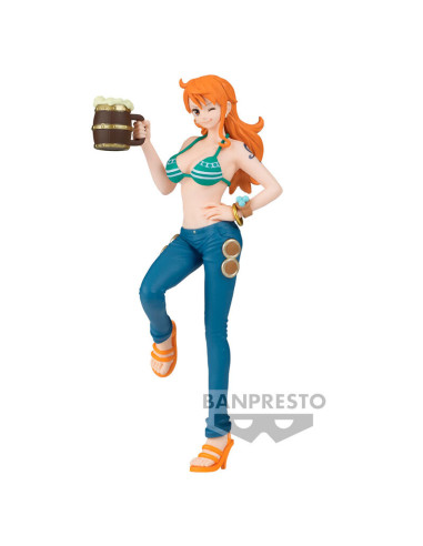 Figura One Piece Nami Its Blanquet...