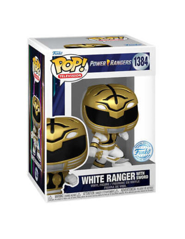 FUNKO POP! Power Rangers white Ranger...