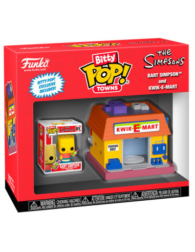 FUNKO Bitty POP! Town Simpsons Bart...