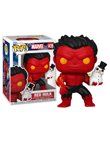 FUNKO POP! Marvel Red Hulk Holiday...