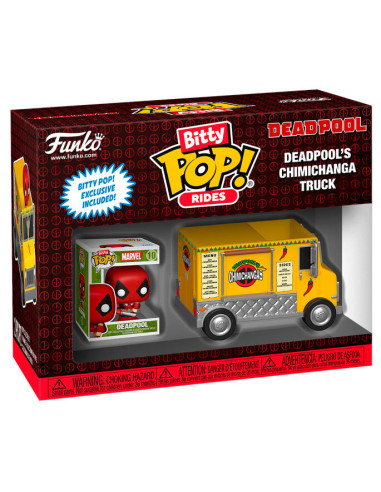 FUNKO Bitty POP! Ride Marvel Deadpool...