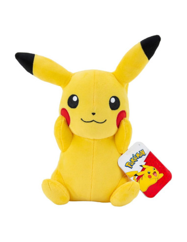 Peluche Pokémon Pikachu Sitting Eyes...
