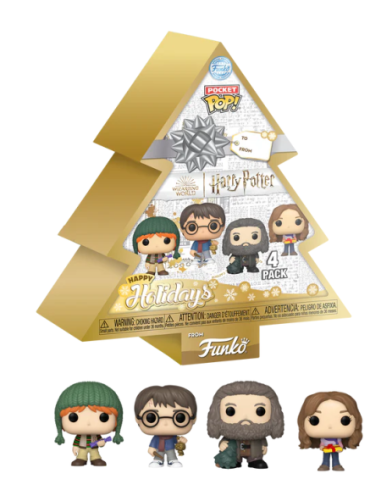Pocket POP Arbol con 4 Figuras Harry...
