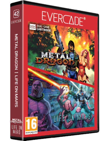 Cartucho Evercade Metal Dragon/Life...