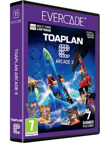 Cartucho Evercade Toaplan Arcade...