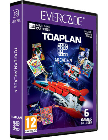 Cartucho Evercade Toaplan Arcade...
