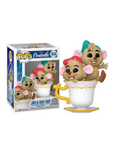 FUNKO POP! Disney Cenicienta Jaq &...