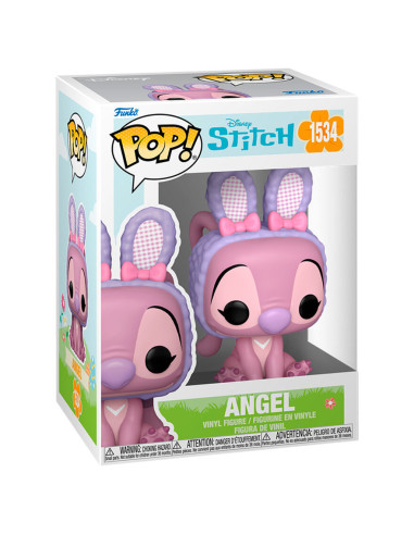 FUNKO POP! Disney Stitch Angel Conejo...